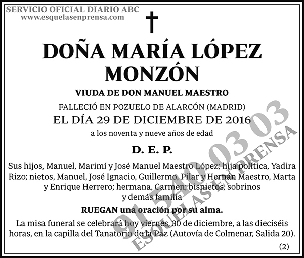 María López Monzón